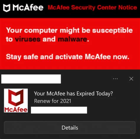is info@notification.mcafee.com legit|constant emails from mcafee.